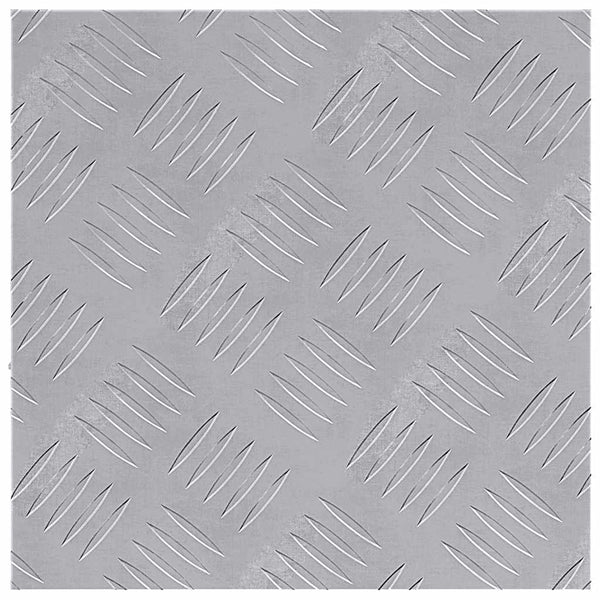 Aluminium Treppenstufen Silber 30x30cm 4er Set
