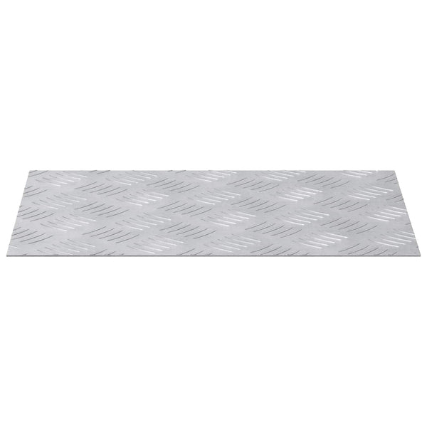 Aluminium Treppenstufen Silber 40x30cm, 2er Set