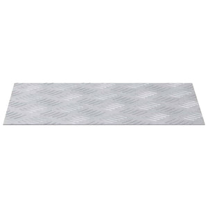 Treppenstufen Aluminium Silber 40x30cm 4er Set