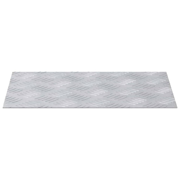 Treppenstufen Aluminium Silber 40x30cm 4er Set