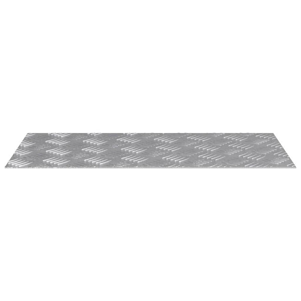 Aluminium Treppenstufen Silber 60x30cm, 2er Set