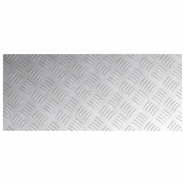 Treppenstufen Silber Aluminium 70x30cm 4er Set