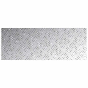 Aluminium Treppenstufen Silber 80x30cm 4er Set