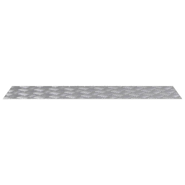Treppenstufe Rechtwinklig Silber 100x30cm 2er Set