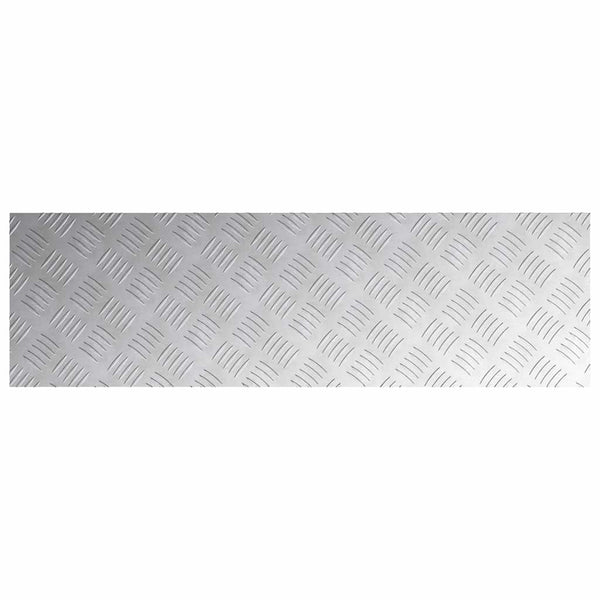 Treppenstufe Rechtwinklig Silber 100x30cm 2er Set