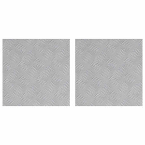 Treppenstufen Quadratisch Silber 40x40cm 2er Set