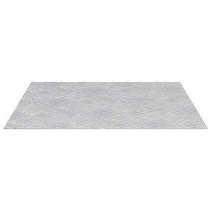 Treppenstufen Quadratisch Silber 40x40cm 2er Set