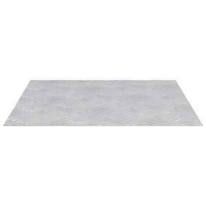 Treppenstufen Quadratisch Silber 40x40cm 4er Set