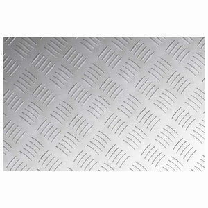 Treppenstufen Rechtwinklig Silber 60x40cm, 2er Set