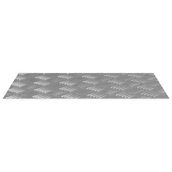 Aluminium Treppenstufen Silber 60x40cm 4er-Set