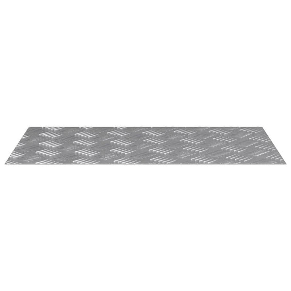 Alu Treppenstufen Silber 2er Set 70x40cm