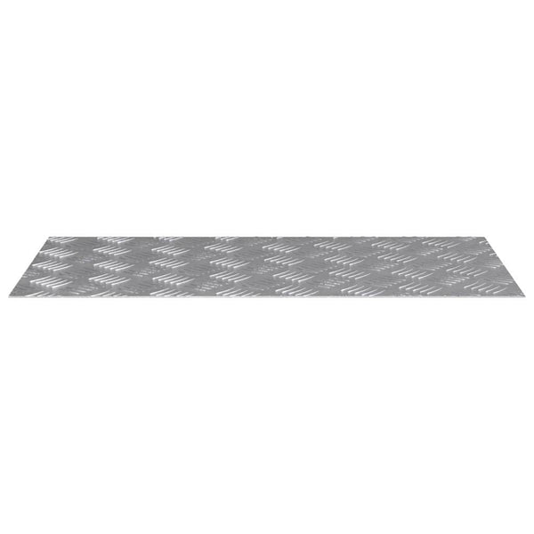 Treppenstufen Rechtwinklig Silber 80x40cm 4er Set