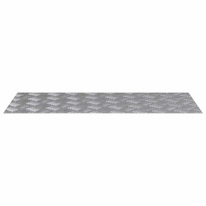 Treppenstufen Rechtwinklig Silber 90x40cm 4er Set