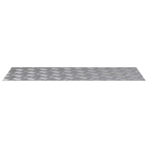 Alu Treppenstufe Silber 100x40cm 2er Set