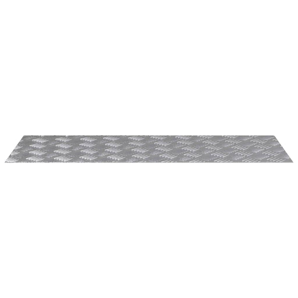 Treppenstufe Rechtwinklig Silber 100x40cm 4er Set