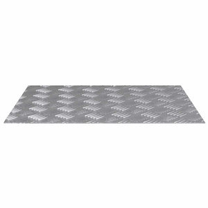 Aluminium Treppenstufen Silber 60x50cm 2er Set