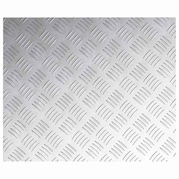 Aluminium Treppenstufen Silber 60x50cm 2er Set