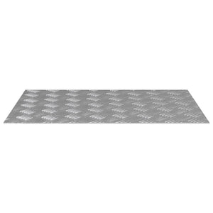 Treppenstufen Silber 70x50cm 2er Set