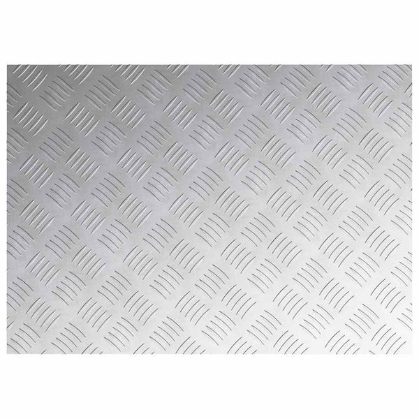 Treppenstufen Silber 70x50cm 2er Set