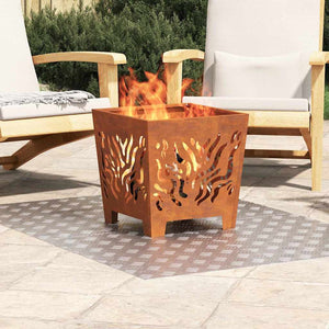 Treppenstufen Rechtwinklig Silber 70x50cm 4er-Set