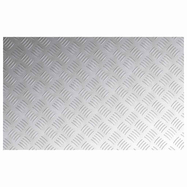 Treppenstufen Silber 80x50cm 4er Set