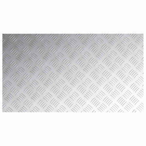 Treppenstufen Aluminium Silber 90x50cm 4er Set