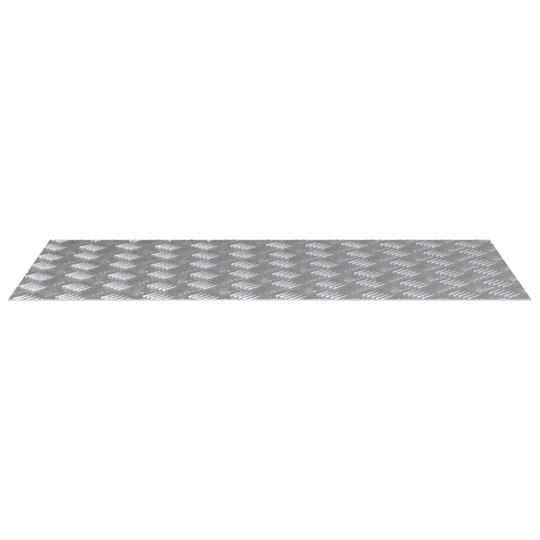 Treppenstufen Rechtwinklig Silber 100x50cm 2er Set