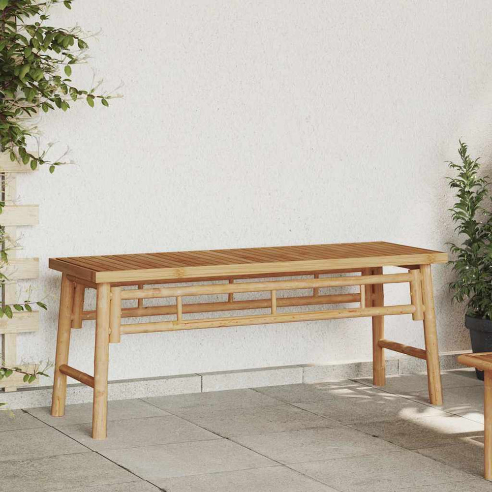 Bambusbank Braun 110 cm