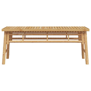 Bambusbank Braun 110 cm