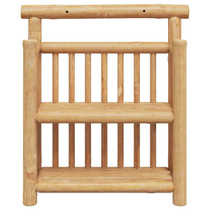 Wandregal Bambus Natur 40x13x44 cm
