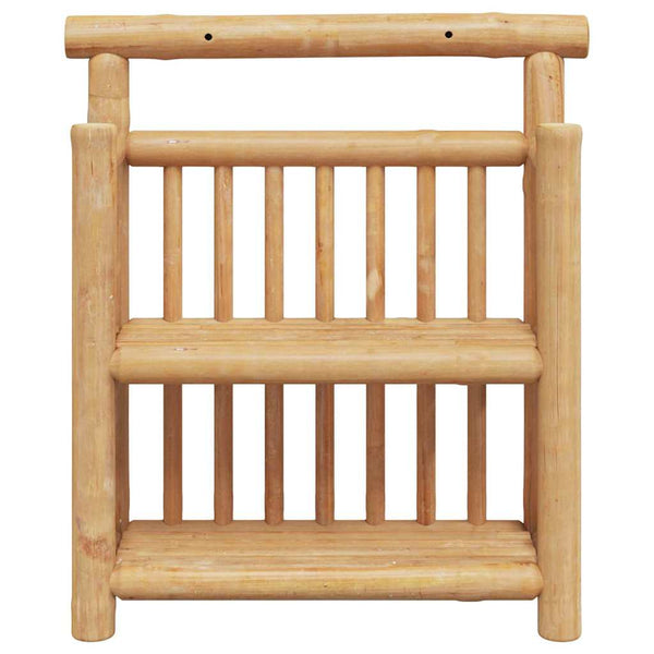 Wandregal Bambus Natur 40x13x44 cm