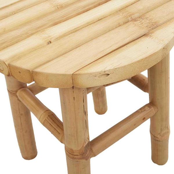 Bambus Hocker Natur 30x30x36 cm