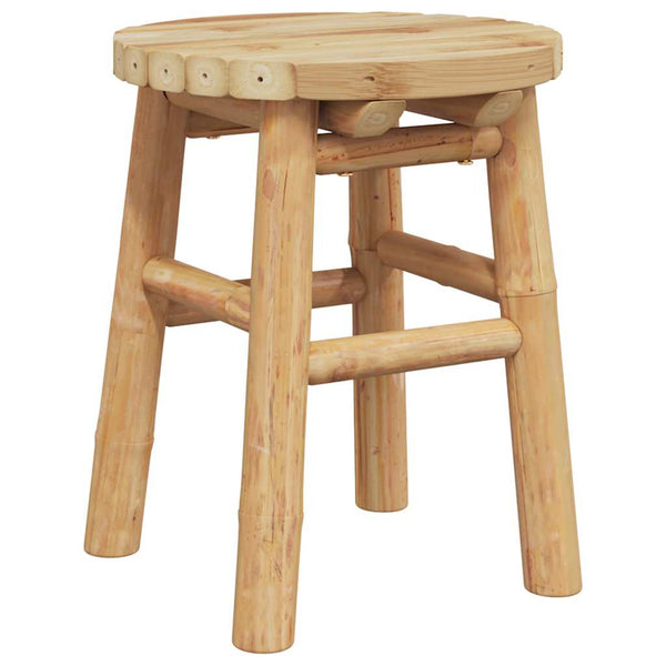 Bambus Hocker Natur 30x30x36 cm