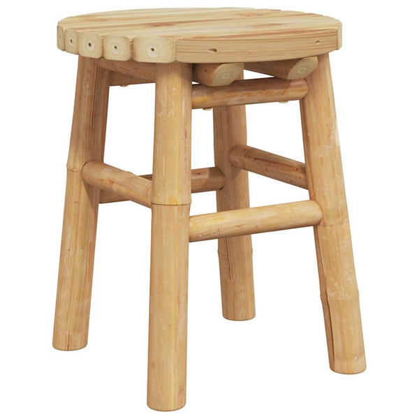 Bambus Hocker Natur 30x30x36 cm