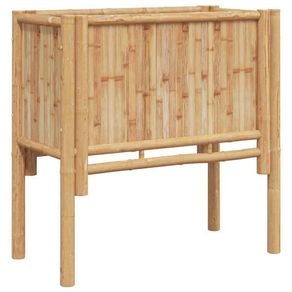 Bambus Hochbeet Braun 70x35x70cm