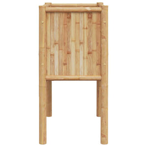 Bambus Hochbeet Braun 70x35x70cm