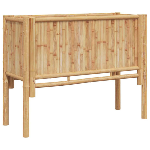 Hochbeet Braun Bambus 90x35x70cm