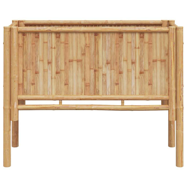 Hochbeet Braun Bambus 90x35x70cm