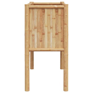 Hochbeet Braun Bambus 90x35x70cm