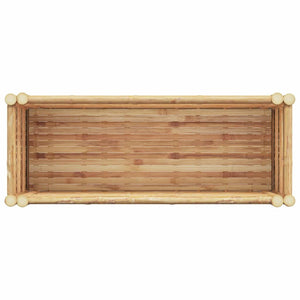 Hochbeet Braun Bambus 90x35x70cm