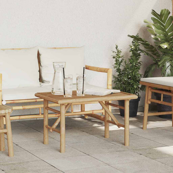 Couchtisch Braun Bambus 70x40x36 cm