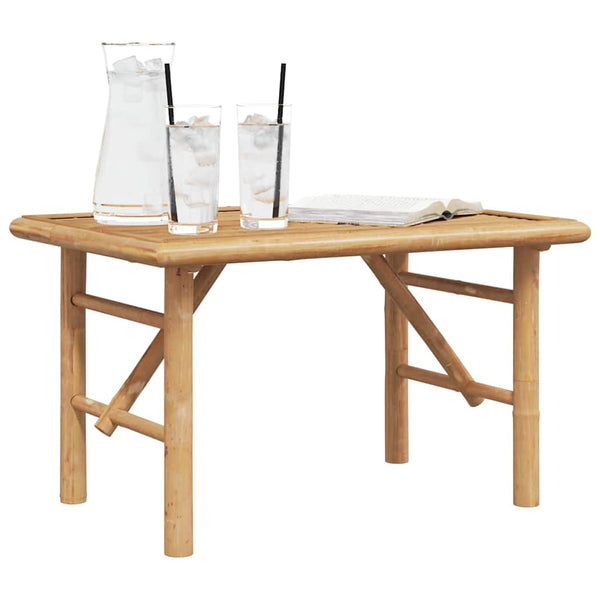 Couchtisch Braun Bambus 70x40x36 cm