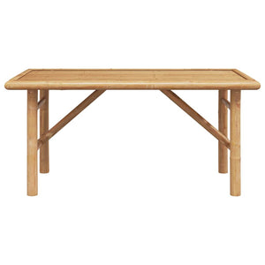 Couchtisch Braun Bambus 90x50 cm
