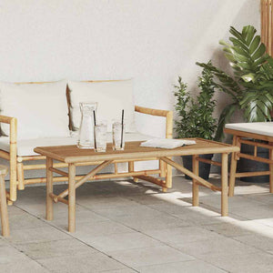 Couchtisch Bambus Braun 110cm