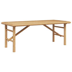 Couchtisch Bambus Braun 110cm