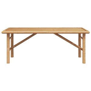 Couchtisch Bambus Braun 110cm