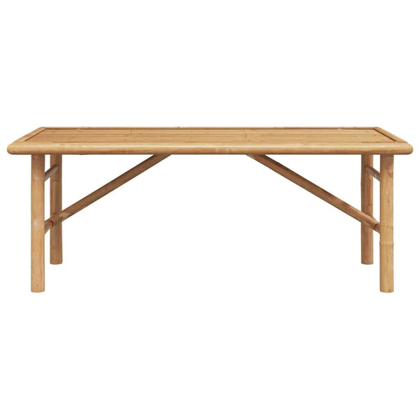 Couchtisch Bambus Braun 110cm