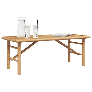 Couchtisch Bambus Braun 110cm