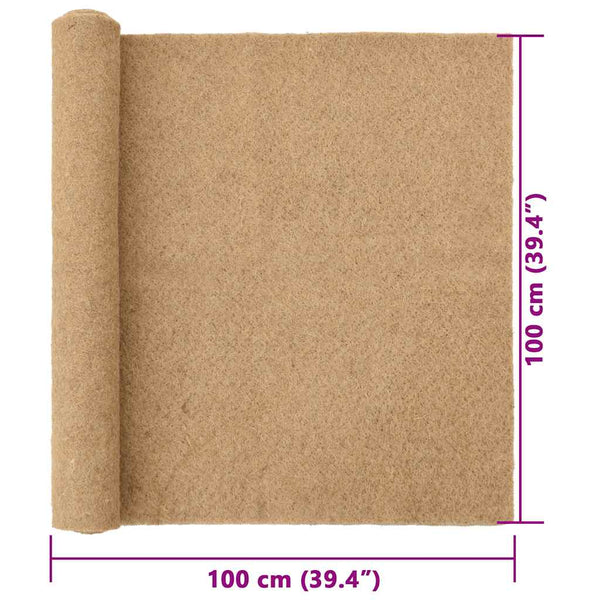 Hanfmatte für Nager 1x1 m
