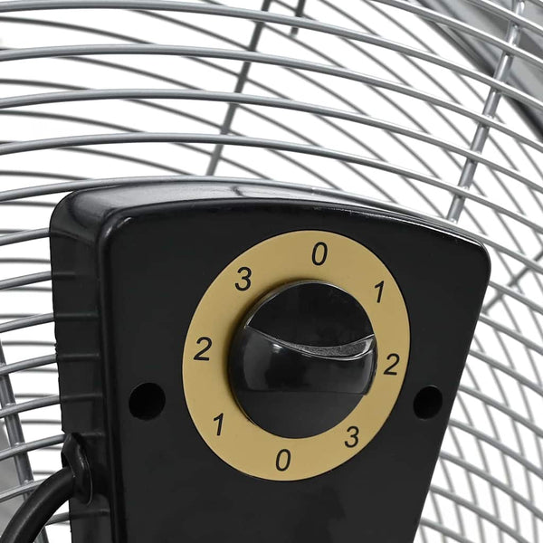 Trommelventilator mit Rad, Silber, 73x42x70 cm